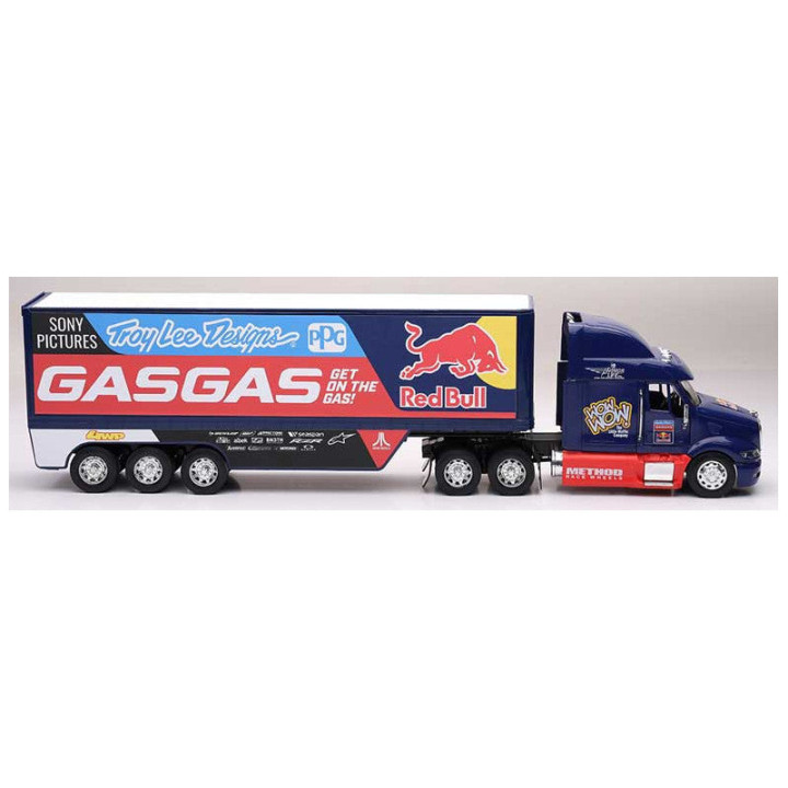 Maquette camion Gas Gas troy lee designs échelle 1/32