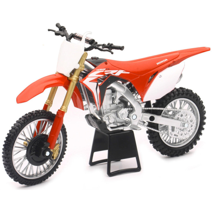 Maquette moto Honda 450 crf échelle 1/12 | Oxmoto