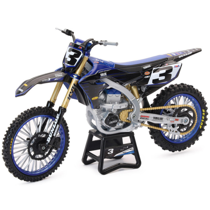 Maquette moto Yamaha 450 yzf e. tomac échelle 1/12 | Oxmoto