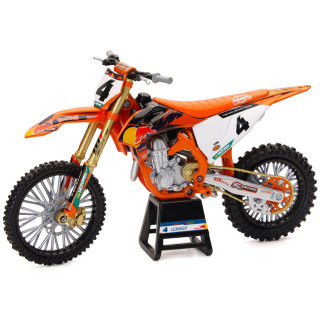 Maquette moto KTM 450 sx-f red bull c. sexton échelle 1/12