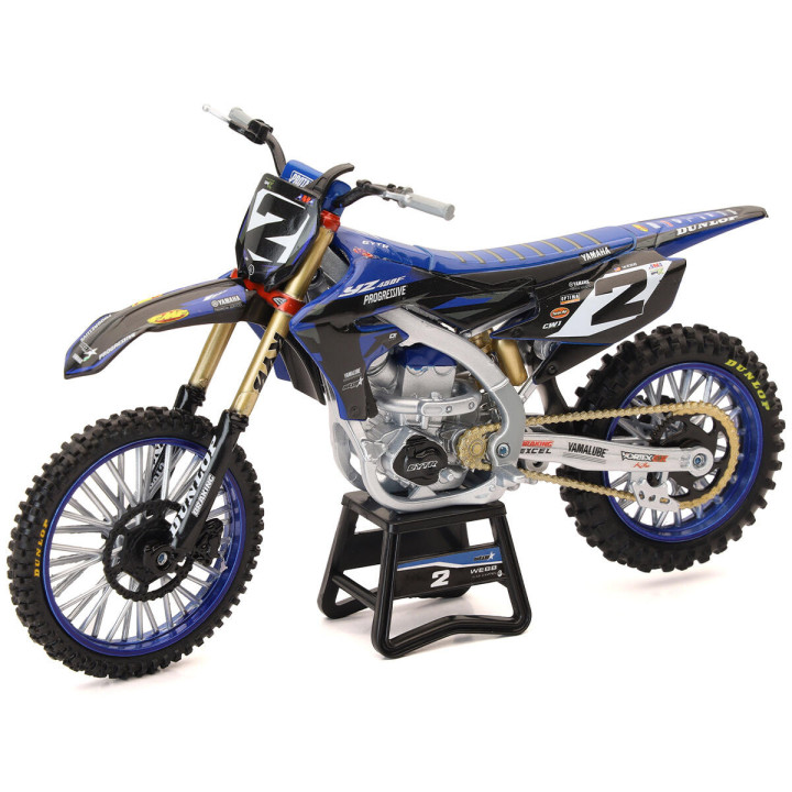 Maquette moto Yamaha 450 yzf c. webb échelle 1/12 | Oxmoto
