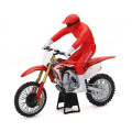 Maquette moto Honda 450 crf + pilote échelle 1/12 | Oxmoto