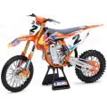 Maquette moto KTM 450 sx-f red bull c. webb échelle 1/6