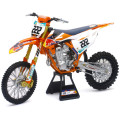 Maquette moto KTM 450 sx-f red bull a. cairoli échelle 1/6