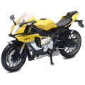 Maquette moto Yamaha yzf-r1 jaune échelle 1/12 | Oxmoto