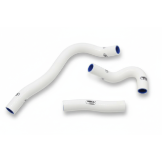 Durites de radiateur Samco KTM-130WHITE | Oxmoto