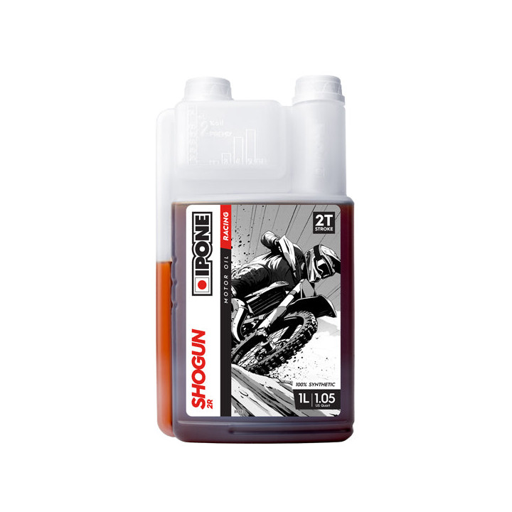 Huile mélange Ipone shogun 2R 2T - 1L | Oxmoto