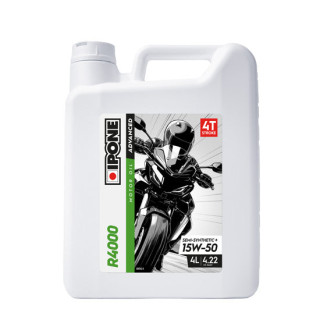 Huile moteur 4T Ipone r4000 15w50 - 4L | Oxmoto