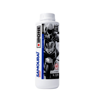 Huile mélange Ipone samourai scoot 2T fraise - 1L | Oxmoto