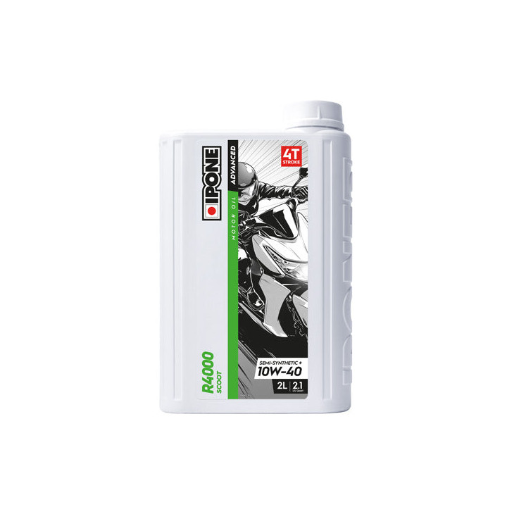 Huile moteur 4T Ipone r4000 scoot 10w40 - 2L | Oxmoto
