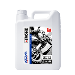 Huile moteur 4T Ipone katana off-road 10w60 - 4L 2800020