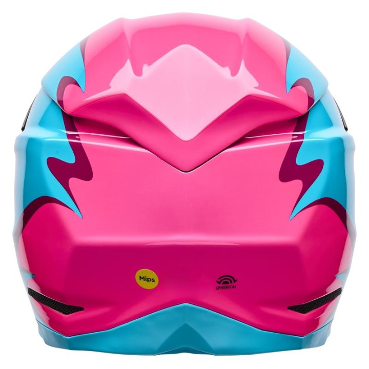 Casque Bell Moto-10 Spherical - Fluid Green Pink | Oxmoto