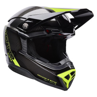 Casque Bell Moto-10 Spherical - Strike Yellow/Grey | Oxmoto