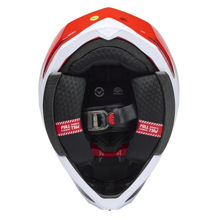 Casque Bell Moto-10 Spherical - Fluid Black/Red | Oxmoto