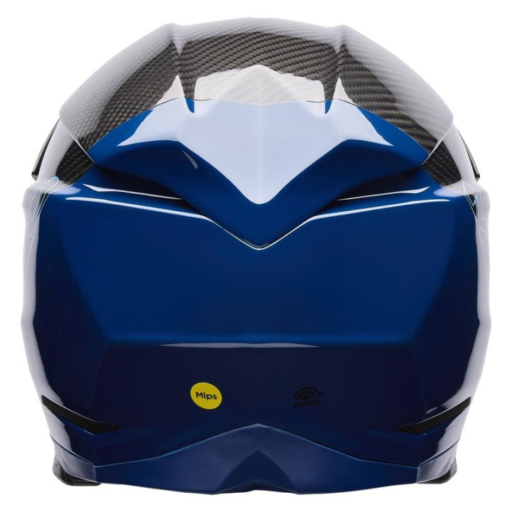 Casque Bell Moto-10 Spherical - Strike Blue | Oxmoto