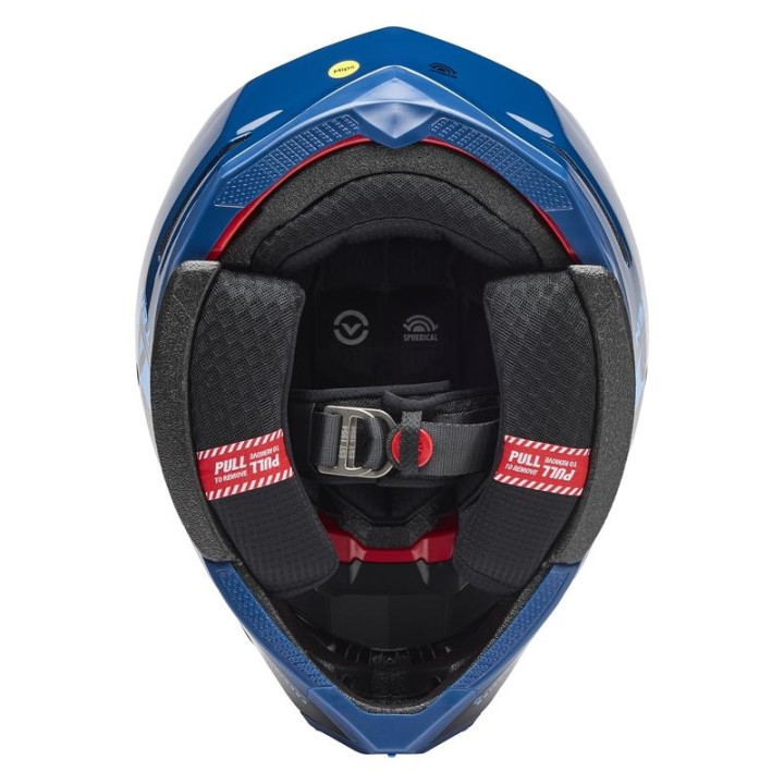 Casque Bell Moto-10 Spherical - Strike Blue | Oxmoto