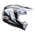 Casque Bell Moto-10 Spherical - Grid White/Black/Grey