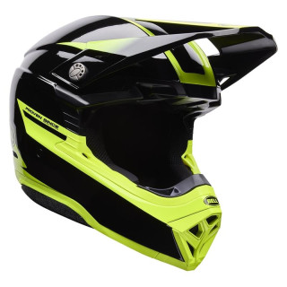 Casque Bell Moto-10 Mips - Fade Black Yellow | Oxmoto