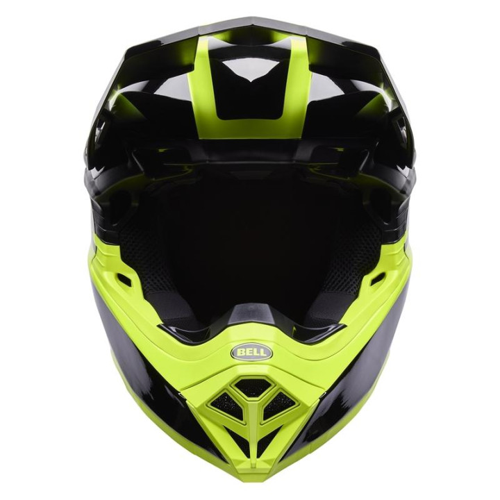 Casque Bell Moto-10 Mips - Fade Black Yellow | Oxmoto