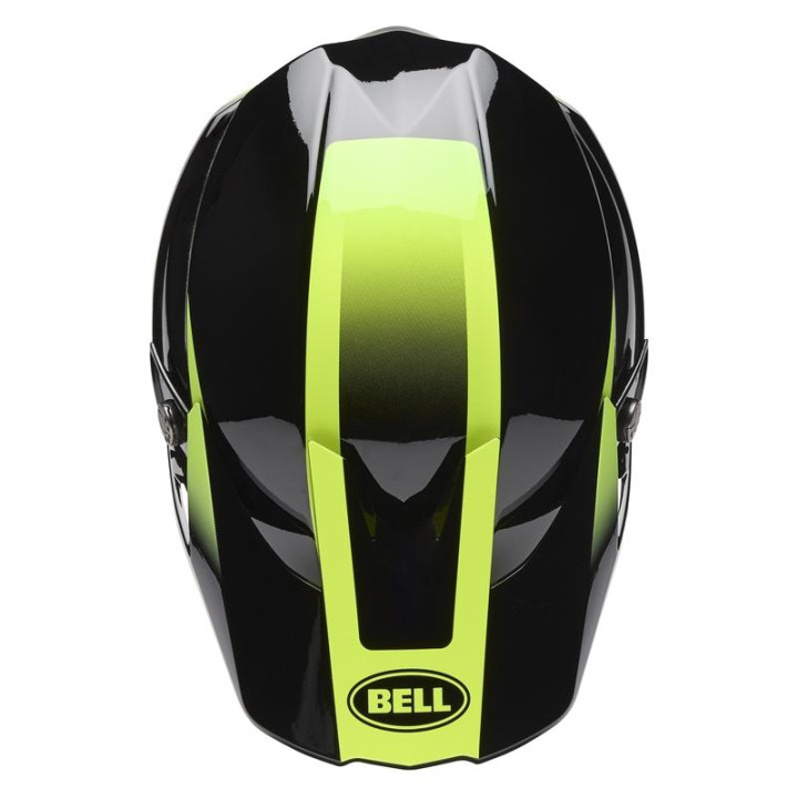 Casque Bell Moto-10 Mips - Fade Black Yellow | Oxmoto
