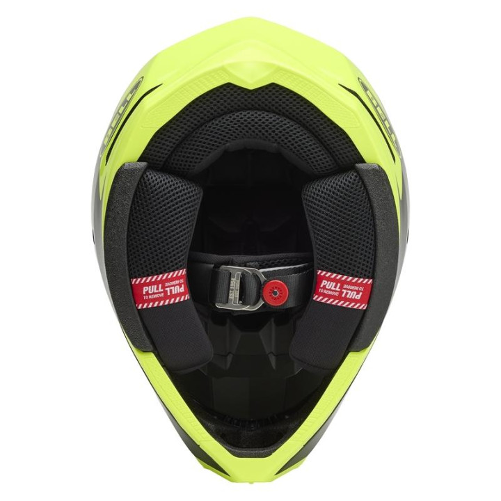 Casque Bell Moto-10 Mips - Fade Black Yellow | Oxmoto
