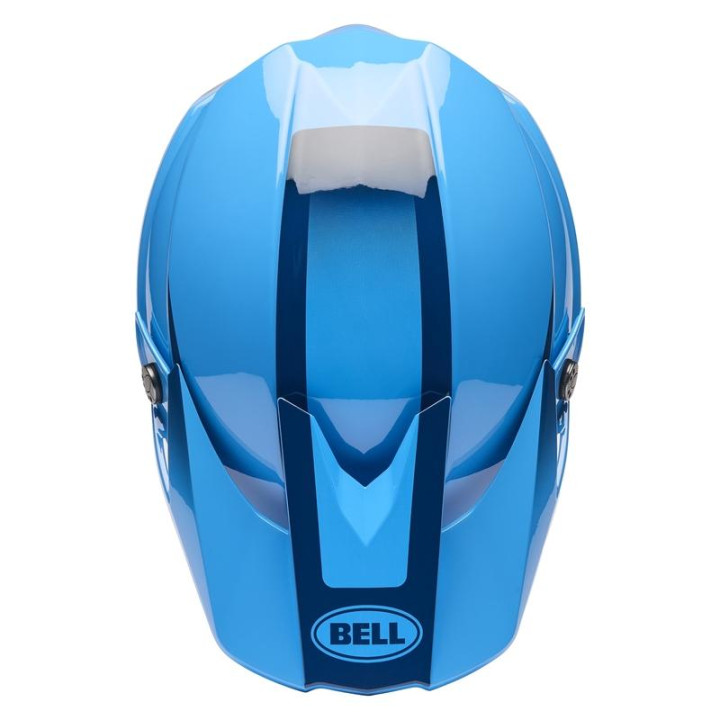 Casque Bell moto-10 mips fade bleu | Oxmoto