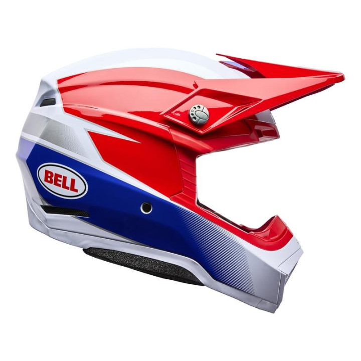 Casque Bell moto-10 mips falcon rouge/blanc | Oxmoto