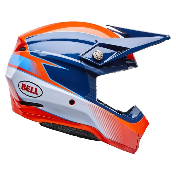 Casque Bell Moto-10 Mips - Falcon Orange/Blue | Oxmoto