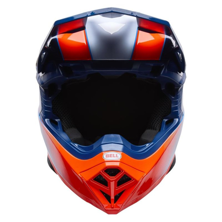 Casque Bell Moto-10 Mips - Falcon Orange/Blue | Oxmoto