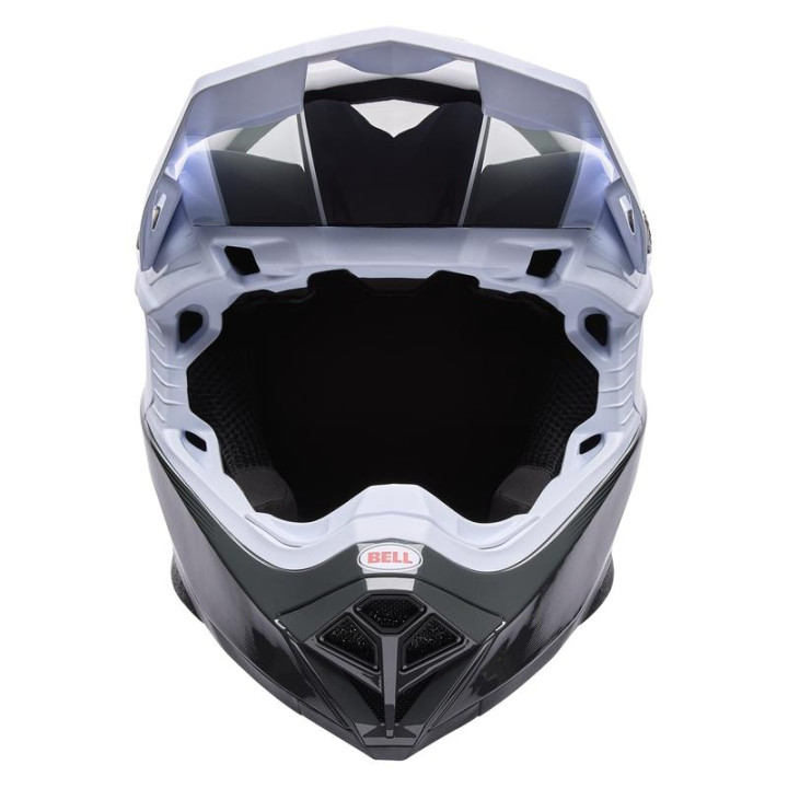 Casque Bell moto-10 mips falcon blanc/noir | Oxmoto