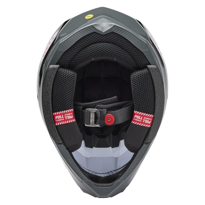 Casque Bell moto-10 mips falcon blanc/noir | Oxmoto
