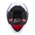 Casque Bell moto-10 mips falcon rouge/blanc | Oxmoto