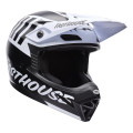 Casque Bell mx-10 mips fasthouse noir/blanc | Oxmoto