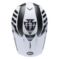 Casque Bell mx-10 mips fasthouse noir/blanc | Oxmoto