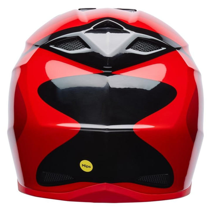 Casque Bell mx-10 mips wave rouge/noir | Oxmoto