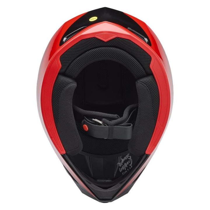 Casque Bell mx-10 mips wave rouge/noir | Oxmoto