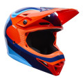Casque Bell mx-10 mips wave orange/bleu | Oxmoto