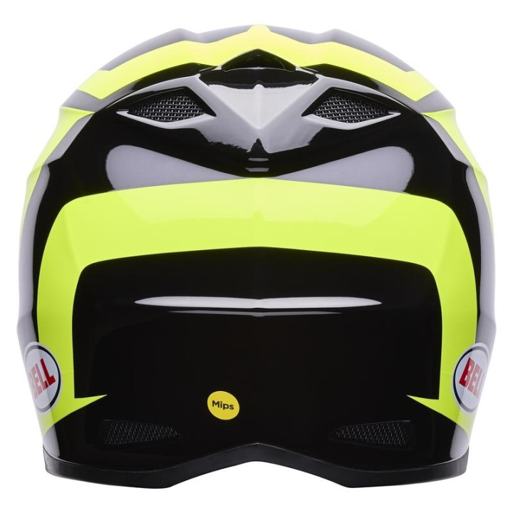 Casque Bell MX-10 Mips - Talon Yellow/Black | Oxmoto