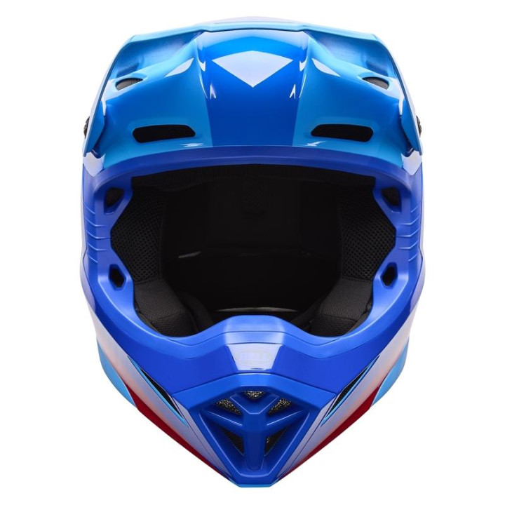 Casque Bell MX-10 Mips - Aviator Blue/Red | Oxmoto