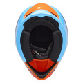Casque Bell mx-10 mips wave orange/bleu | Oxmoto