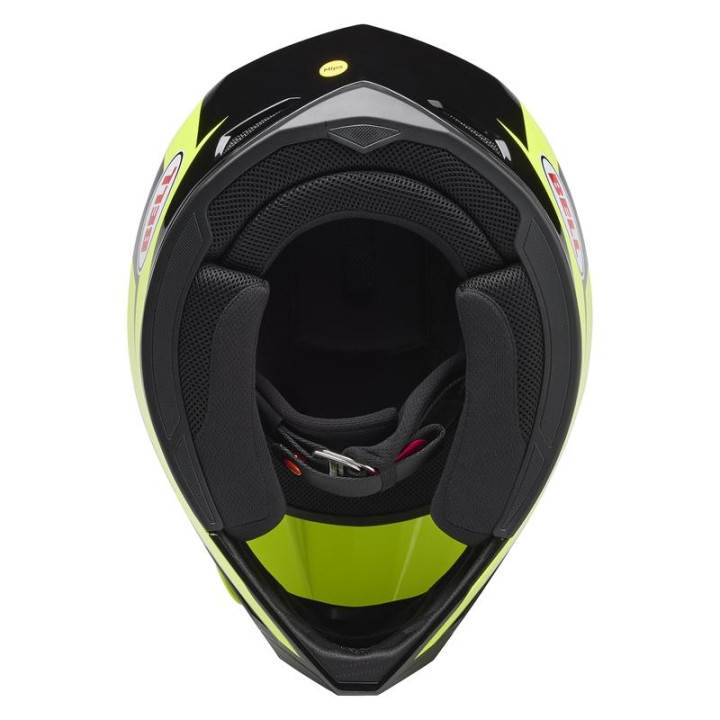 Casque Bell MX-10 Mips - Talon Yellow/Black | Oxmoto