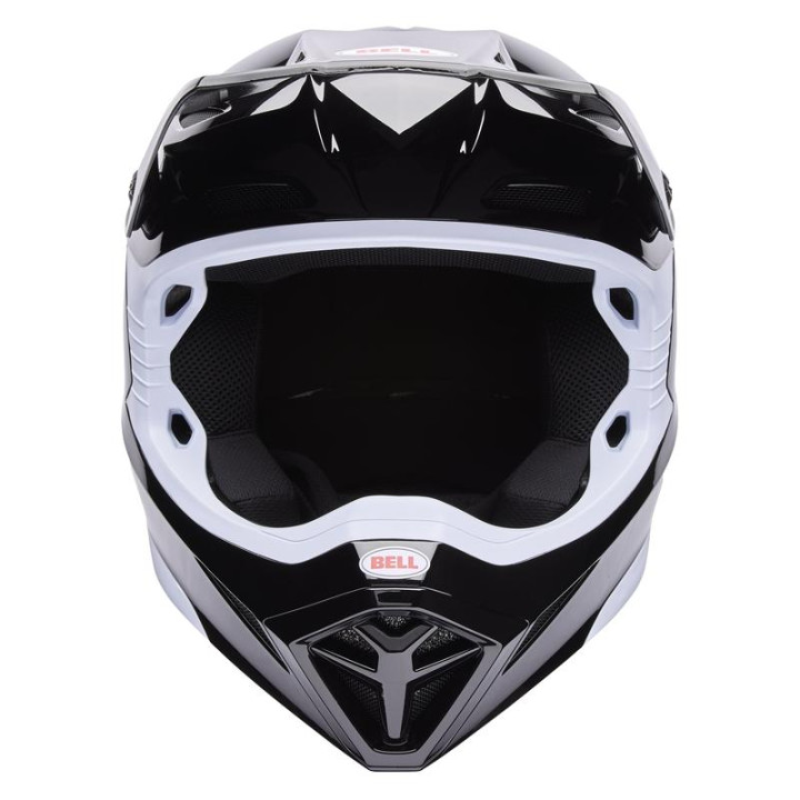 Casque Bell mx-10 mips solid noir brillant | Oxmoto