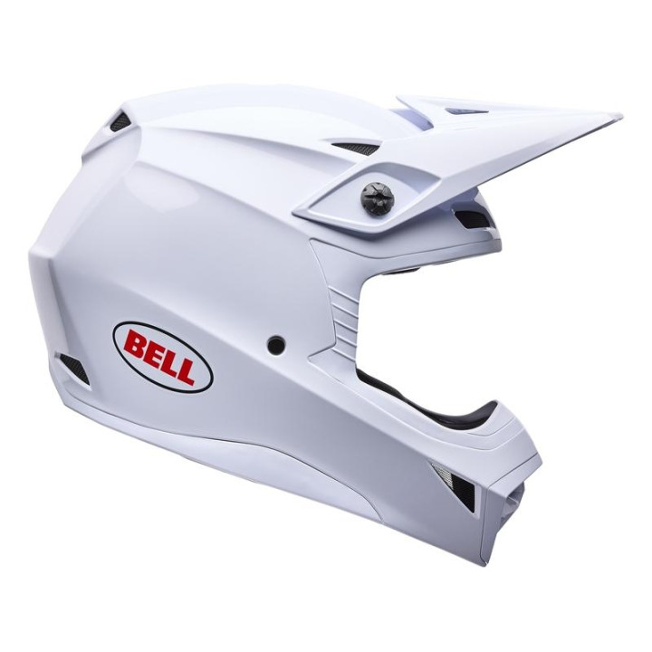 Casque Bell mx-10 mips solid blanc | Oxmoto