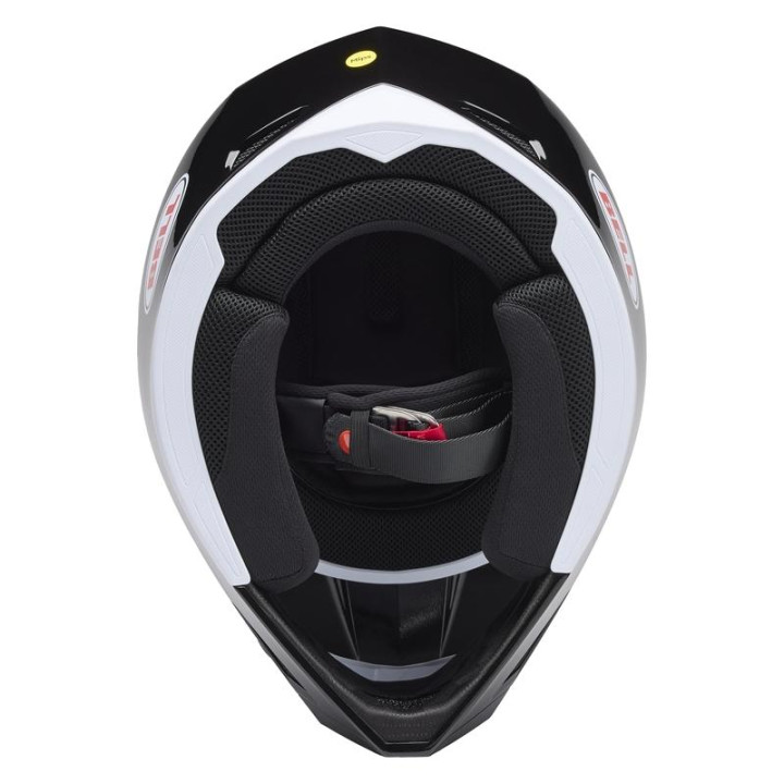 Casque Bell mx-10 mips solid noir brillant | Oxmoto