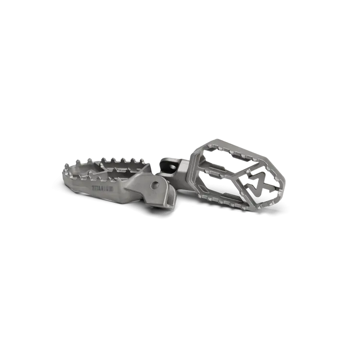 Repose-pieds Akrapovic titane bmw gs | Oxmoto