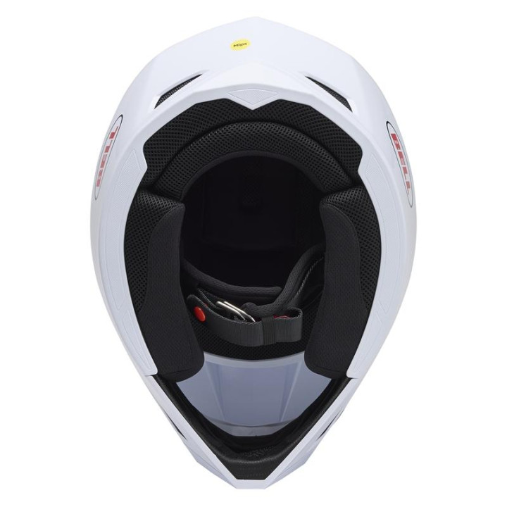 Casque Bell mx-10 mips solid blanc | Oxmoto