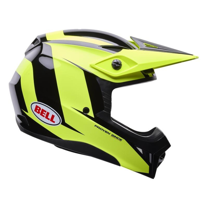 Casque Bell Youth MX-10 Mips - Talon Yellow/Black | Oxmoto