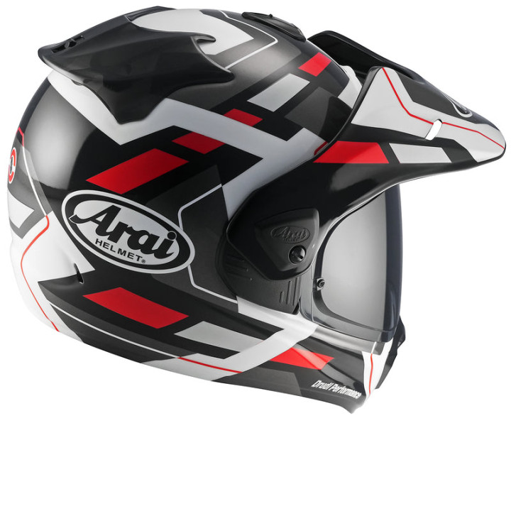 Casque Arai TOUR-X5 Match - rouge | Oxmoto