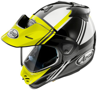 Casque Arai TOUR-X5 Cosmic - jaune fluo | Oxmoto