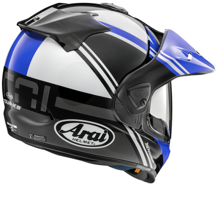 Casque Arai tour-x5 cosmic bleu | Oxmoto